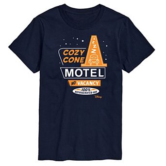 Disney / Pixar's Cars Men's Cozy Cone Motel Graphic Tee