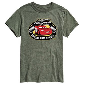 Disney / Pixar's Lightning McQueen Cars Men's Race Track Graphic Tee