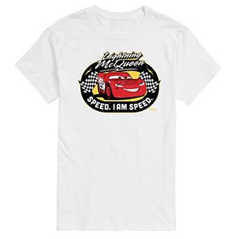 Disney / Pixar's Lightning McQueen Cars Men's Race Track Graphic Tee