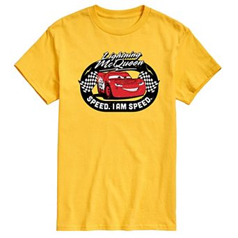 Disney / Pixar's Lightning McQueen Cars Men's Race Track Graphic Tee