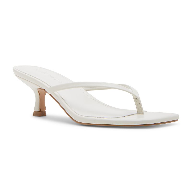 madden girl Charlene Women's Kitten Heel Sandals,