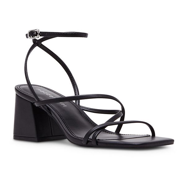 madden girl Jazzy Strappy Block Heel Women s Sandals