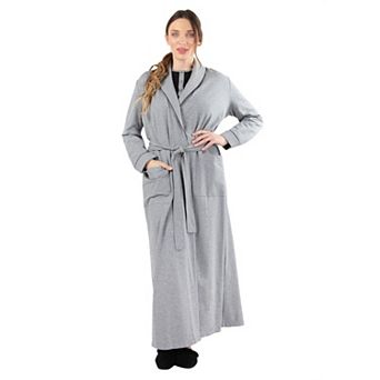 Women's Cotton Blend Heavy Quilted Full-Length Robe