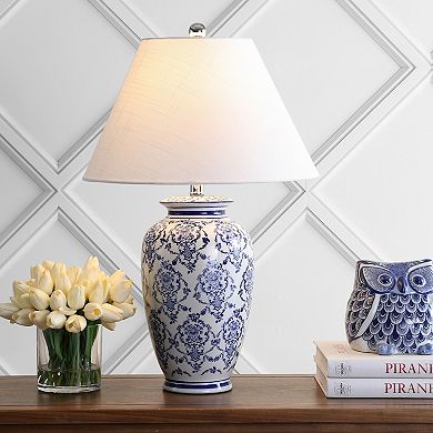 Juliana Chinoiserie Ceramic Led Table Lamp