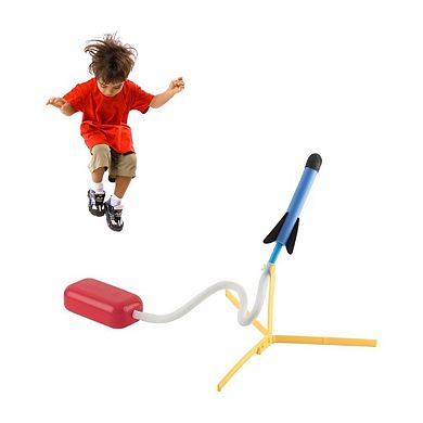 Toy Rocket Launcher for Kids - Shoots Up to 100+ Feet - Stomp Launch Rocket with 6 Foam Rockets