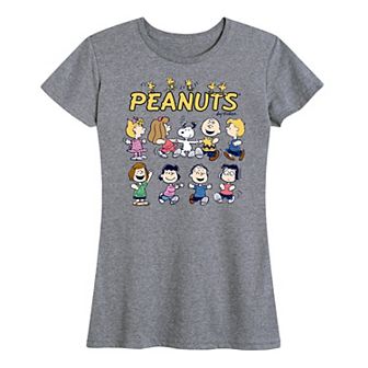 Women's Peanuts Friends Graphic Tee
