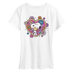 Women's White Graphic Tees