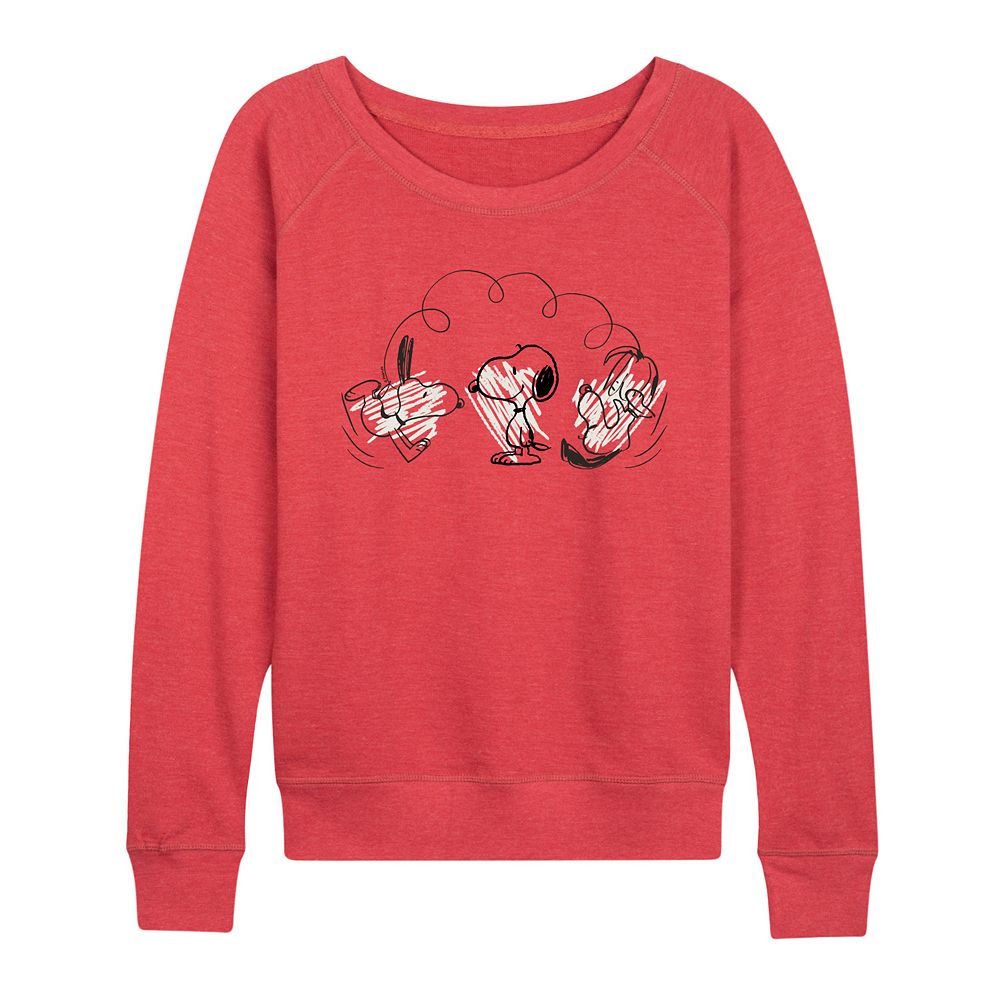 Peanuts Tropical Scoop Tee Pink main image 1