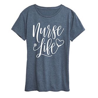 Women's Nurse Life Graphic Tee