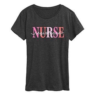 Women's Registered Nurse Graphic Tee