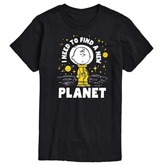 Men's Peanuts Another Planet Graphic Tee