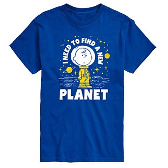 Men's Peanuts Another Planet Graphic Tee