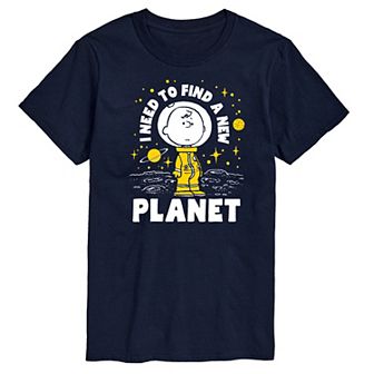 Men's Peanuts Another Planet Graphic Tee