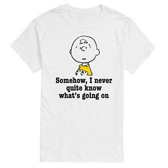 Men's Peanuts What's Going On Graphic Tee