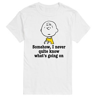 Men's Peanuts What's Going On Graphic Tee