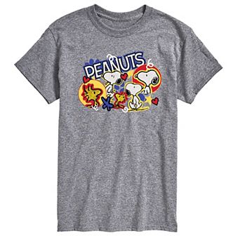 Men's Peanuts Snoopy Woodstock Graphic Tee