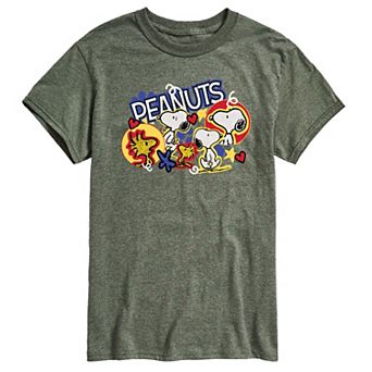 Men's Peanuts Snoopy Woodstock Graphic Tee