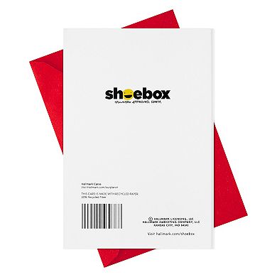 Hallmark Pack of 2 Shoebox Assorted Funny Valentine's Day Cards - Nachos and Dinosaur