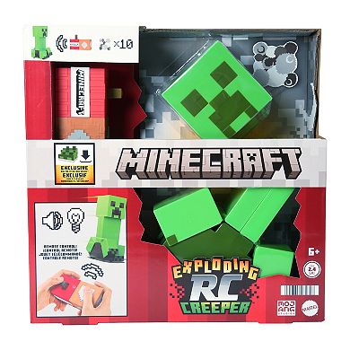 Mattel Minecraft Exploding RC Creeper