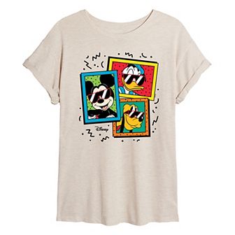 Disney's Mickey Mouse, Donald Duck & Pluto Juniors' Sunglasses Oversized Tee