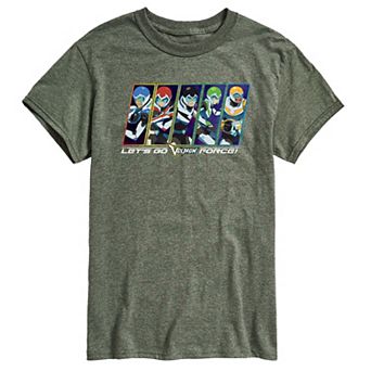 Men's Voltron Lets Go Voltron Force Graphic Tee