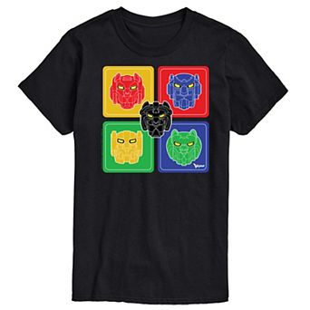 Men's Voltron Voltron Heads Graphic Tee