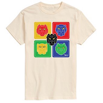 Men's Voltron Voltron Heads Graphic Tee