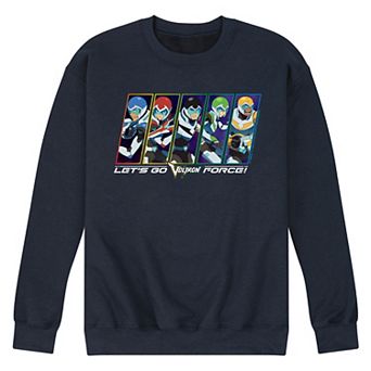 Men's Voltron Lets Go Voltron Force Fleece Sweatshirt