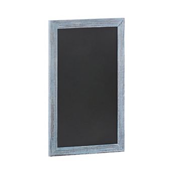 Merrick Lane Magda Wall Mount Magnetic Chalkboard Sign With Eraser