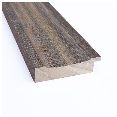 Country Barnwood Non-Beveled Wood Bathroom Wall Mirror