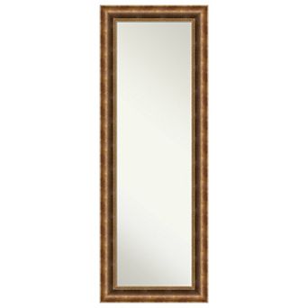 Amanti Art Manhattan Wood On the Door - Full Length Mirror