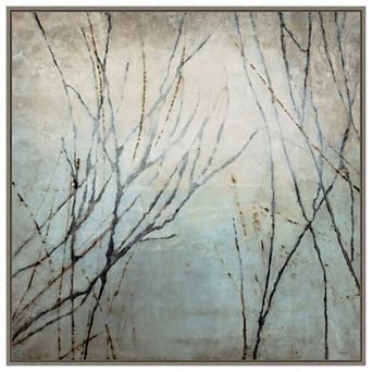 Winter Tree Song by Kari Taylor Framed Canvas Wall Art Print