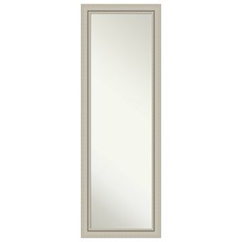 Amanti Art Romano Narrow Wood On the Door - Full Length Mirror