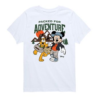 Disney's Mickey Mouse & Friends Boys 8-20 Packed For Adventure Graphic Tee