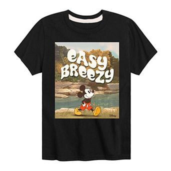 Disney's Mickey Mouse Boys 8-20 Easy Breezy Graphic Tee