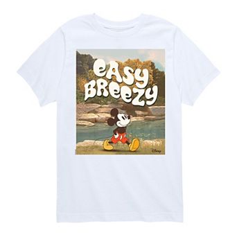 Disney's Mickey Mouse Boys 8-20 Easy Breezy Graphic Tee
