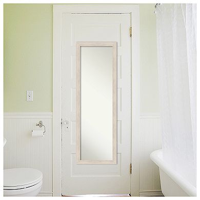 Hardwood Narrow Wood On the Door - Full Length Mirror
