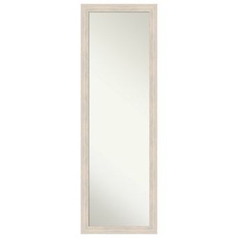 Hardwood Narrow Wood On the Door - Full Length Mirror
