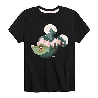 Disney's Mickey Mouse Boys 8-20 Nature Graphic Tee