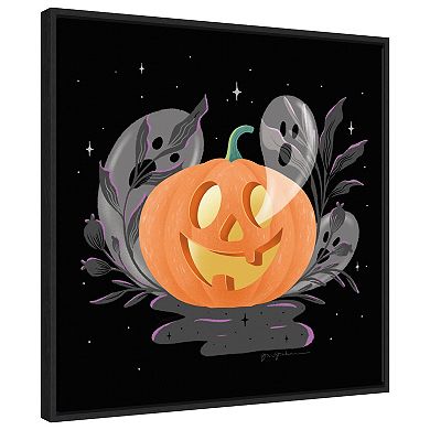 Hocus Pocus Halloween V by Gia Graham Framed Canvas Wall Art Print