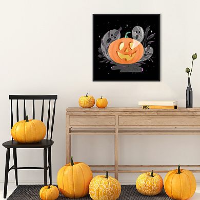 Hocus Pocus Halloween V by Gia Graham Framed Canvas Wall Art Print