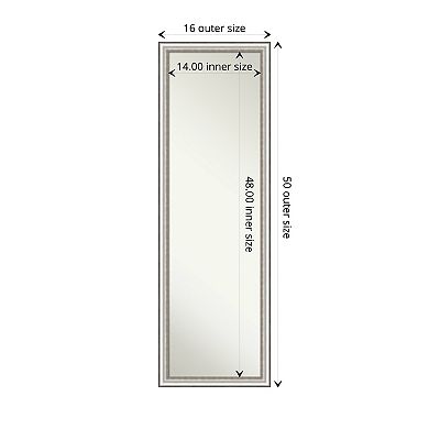 Salon Narrow On the Door - Full Length Mirror