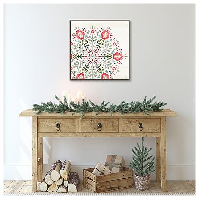 Festive Season VIII by Dina June Framed Canvas Wall Art Print