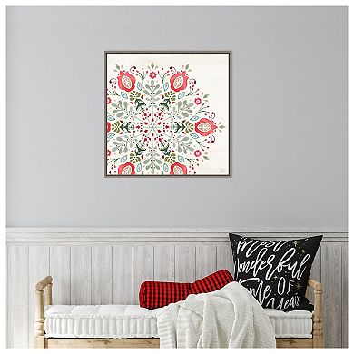 Festive Season VIII by Dina June Framed Canvas Wall Art Print