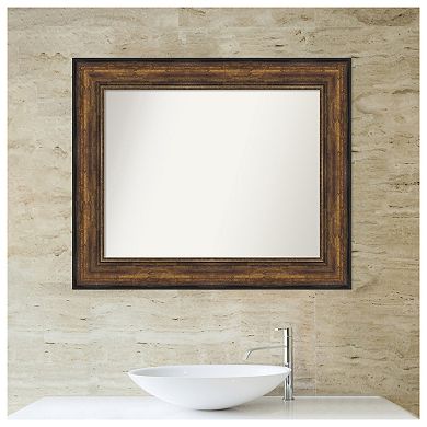 Ballroom Non-beveled Bathroom Wall Mirror