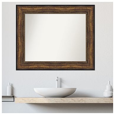 Ballroom Non-beveled Bathroom Wall Mirror