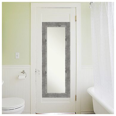 Amanti Art Bridget Wood On The Door - Full Length Mirror