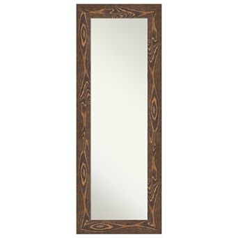 Amanti Art Bridget Wood On The Door - Full Length Mirror