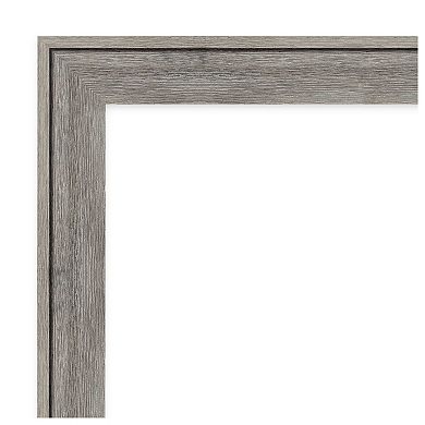 Amanti Art Regis Barnwood Wood On the Door - Full Length Mirror