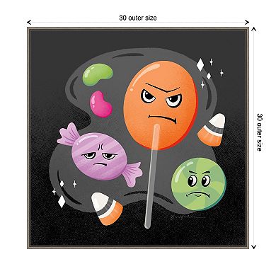 Hocus Pocus III by Gia Graham Framed Canvas Wall Art Print